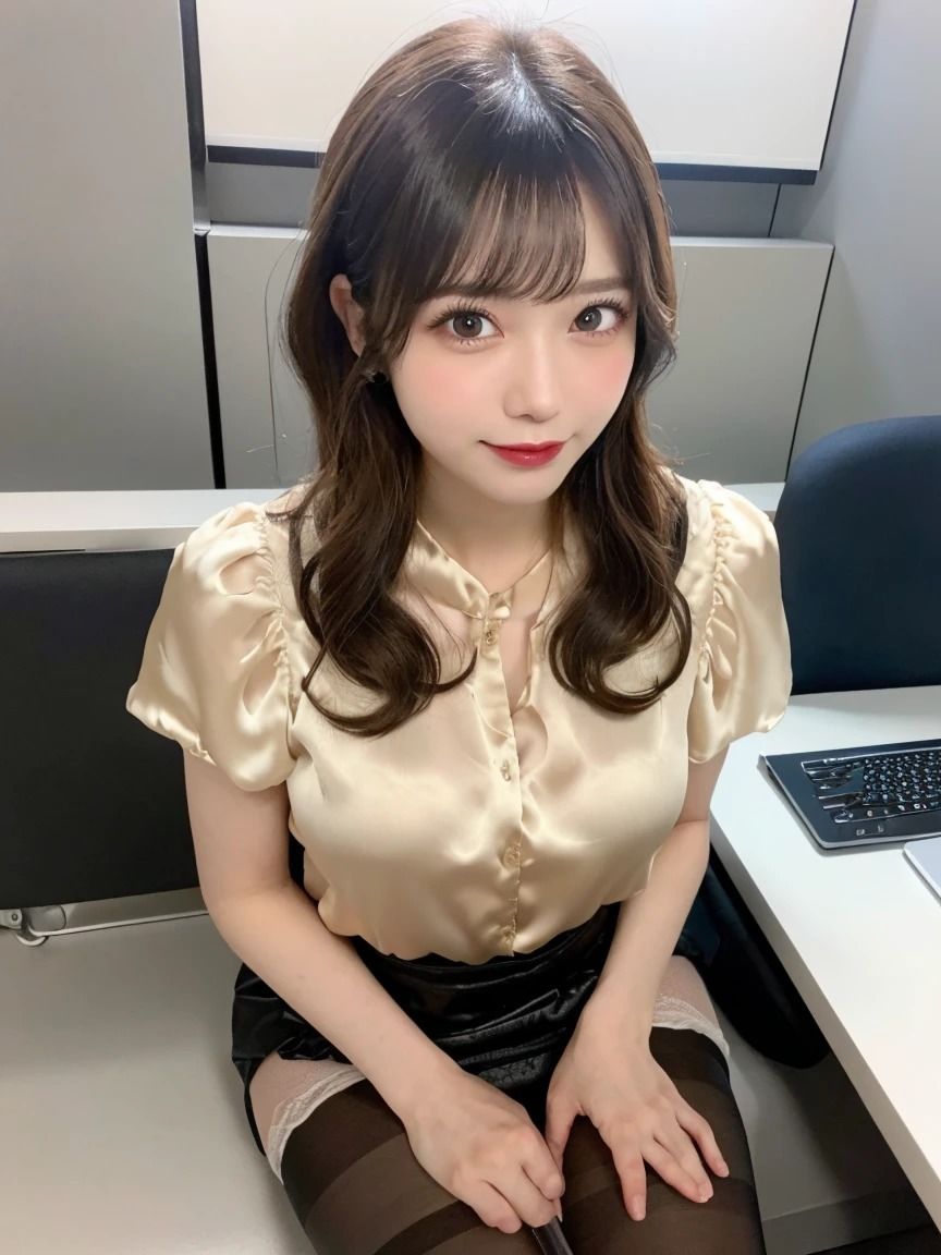 サンプル画像5:デスク越しの誘惑: エロティックな美女とのオフィスでのひととき(夢幻出版2) [d_448356]