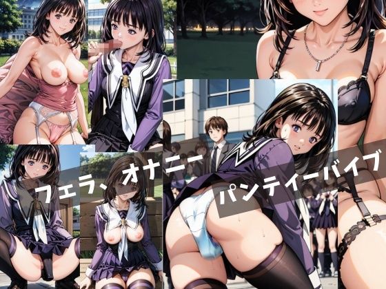 サンプル画像1:ドキドキ快楽散歩 伊織ちゃん編(そこにAIはあるんか) [d_448501]