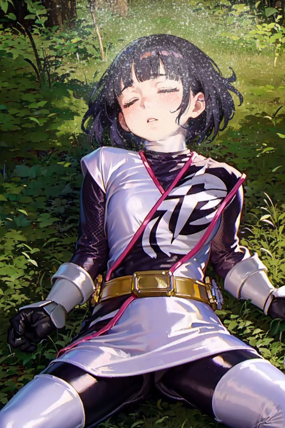 サンプル画像3:戦隊ヒロイン研究報告2024 6(AIヒロピン研究所) [d_448519]