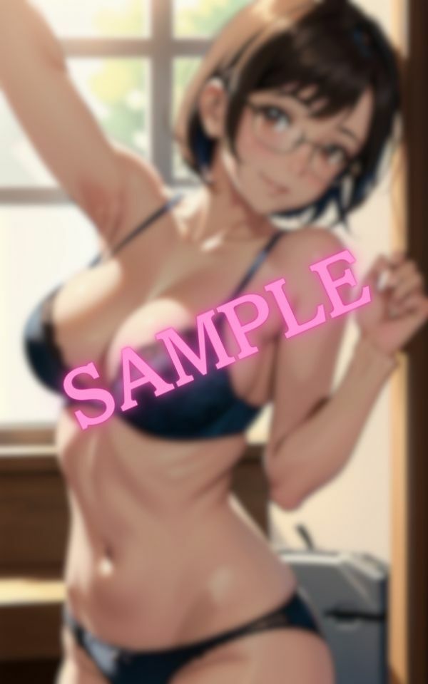 サンプル画像1:スケベなランジェリーで誘惑してくる巨乳の彼女？(美女クラブ) [d_448521]