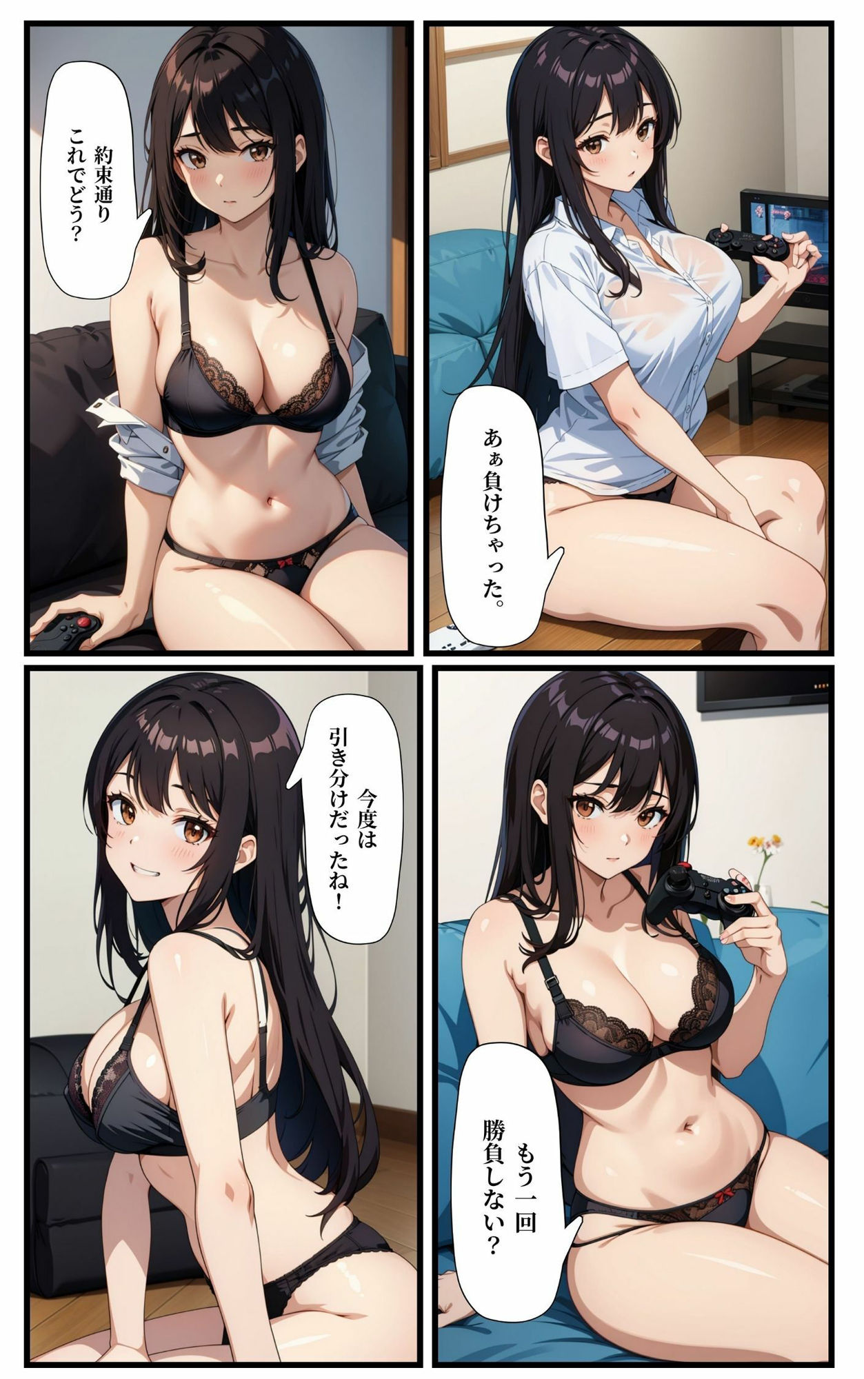 サンプル画像5:友達の姉ちゃんとセックスするハメに！(ゆたまる) [d_448529]