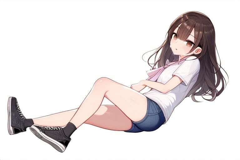 サンプル画像5:地雷系彼女と朝チュン〜寝落ちするまで足コキ〜(晴耕雨読) [d_448696]