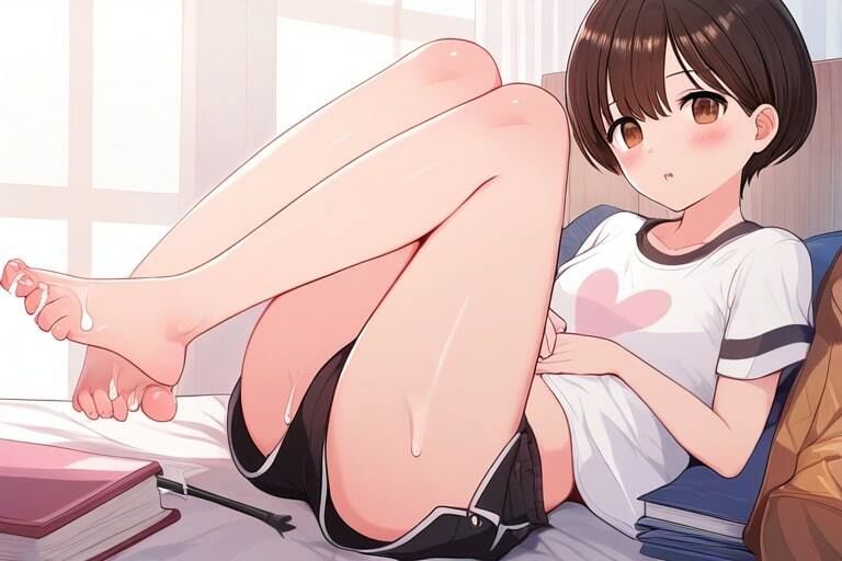 サンプル画像6:むちむち太ももではさんでもらう〜オジサン気持ちいいですか？〜(晴耕雨読) [d_448697]