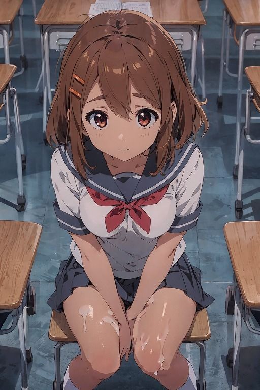 サンプル画像6:「ふとももぶっかけ部」〜先輩との活動日誌〜(ふとももに魂を挟まれ隊) [d_448740]