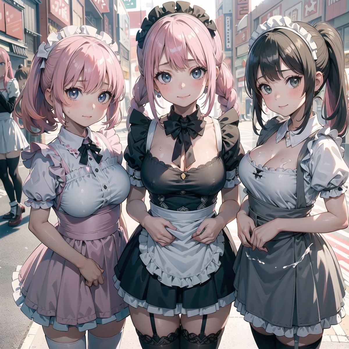 サンプル画像5:【PART1】アキバの客引きに着いてったら、ヤらせてくれるメイド喫茶だった(ふるーつぽんち倶楽部) [d_448770]