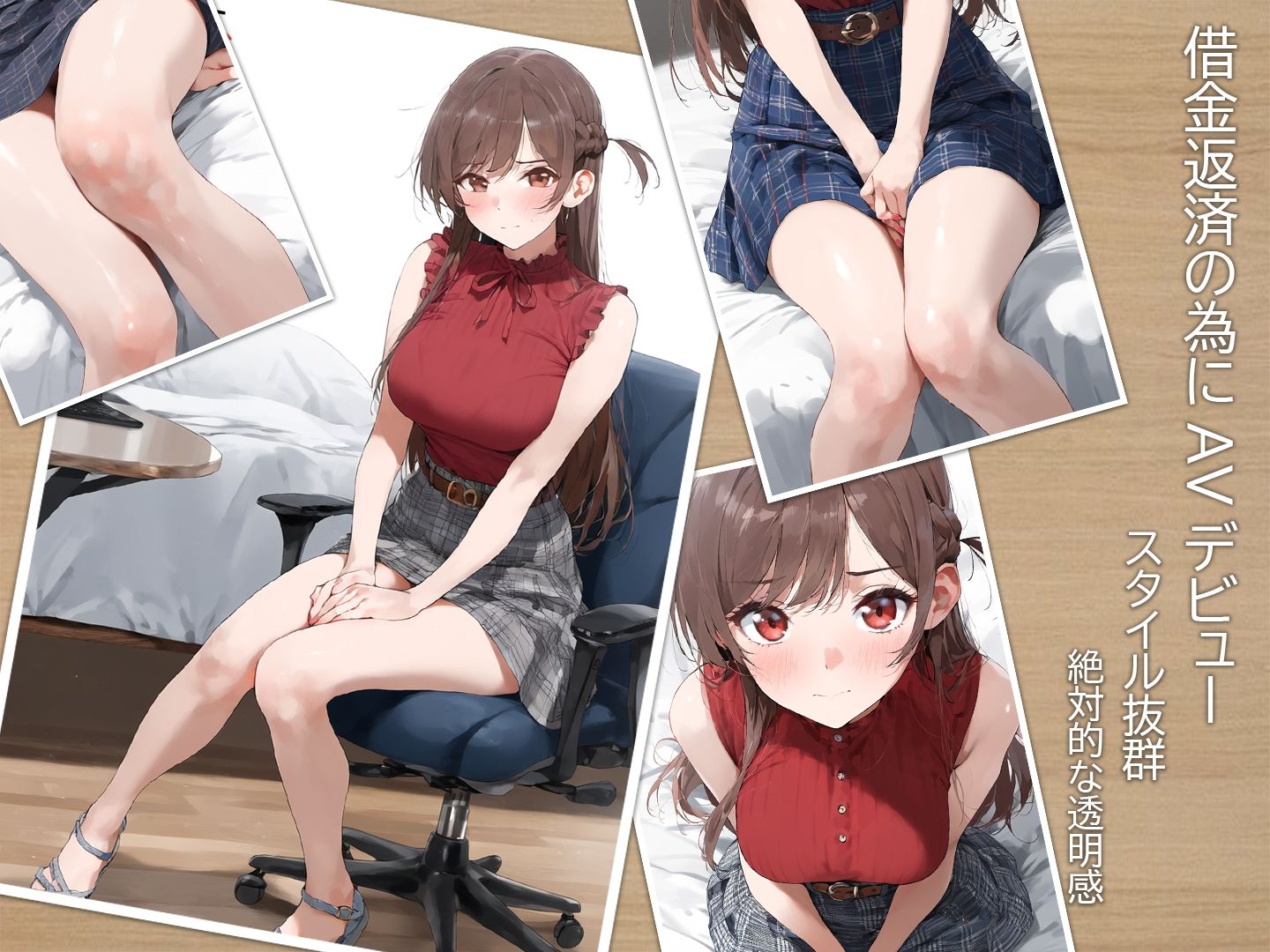 サンプル画像1:元芸能人 パイパン解禁！水◯千鶴 AVデビュー 決意の禁欲解放(Funfunfun) [d_448825]