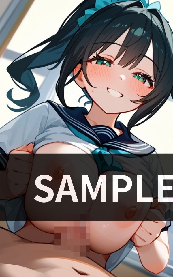 サンプル画像3:放課後に クラスの男子を集めて パイズリの練習したら 才能が開花した。(悩殺ダンス) [d_448833]