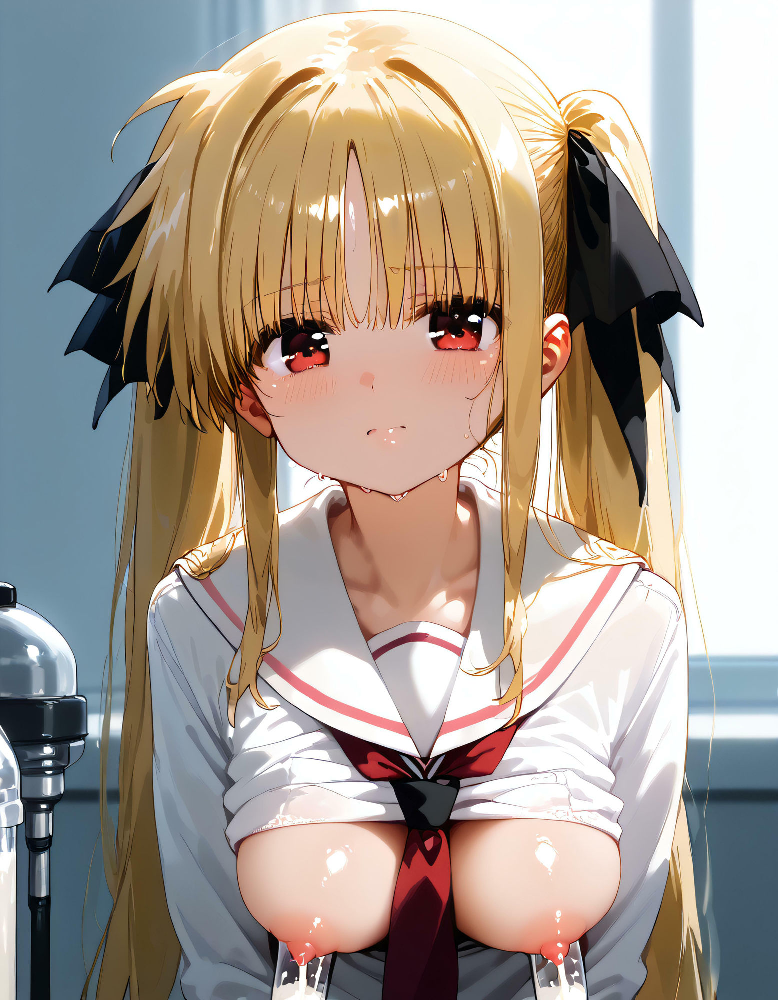 サンプル画像3:搾乳の謀(華麗カオス) [d_448905]