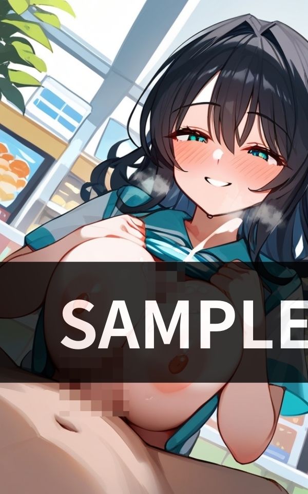 サンプル画像4:お客様の笑顔が見たいからパイズリ業務頑張ります！(悩殺ダンス) [d_449006]