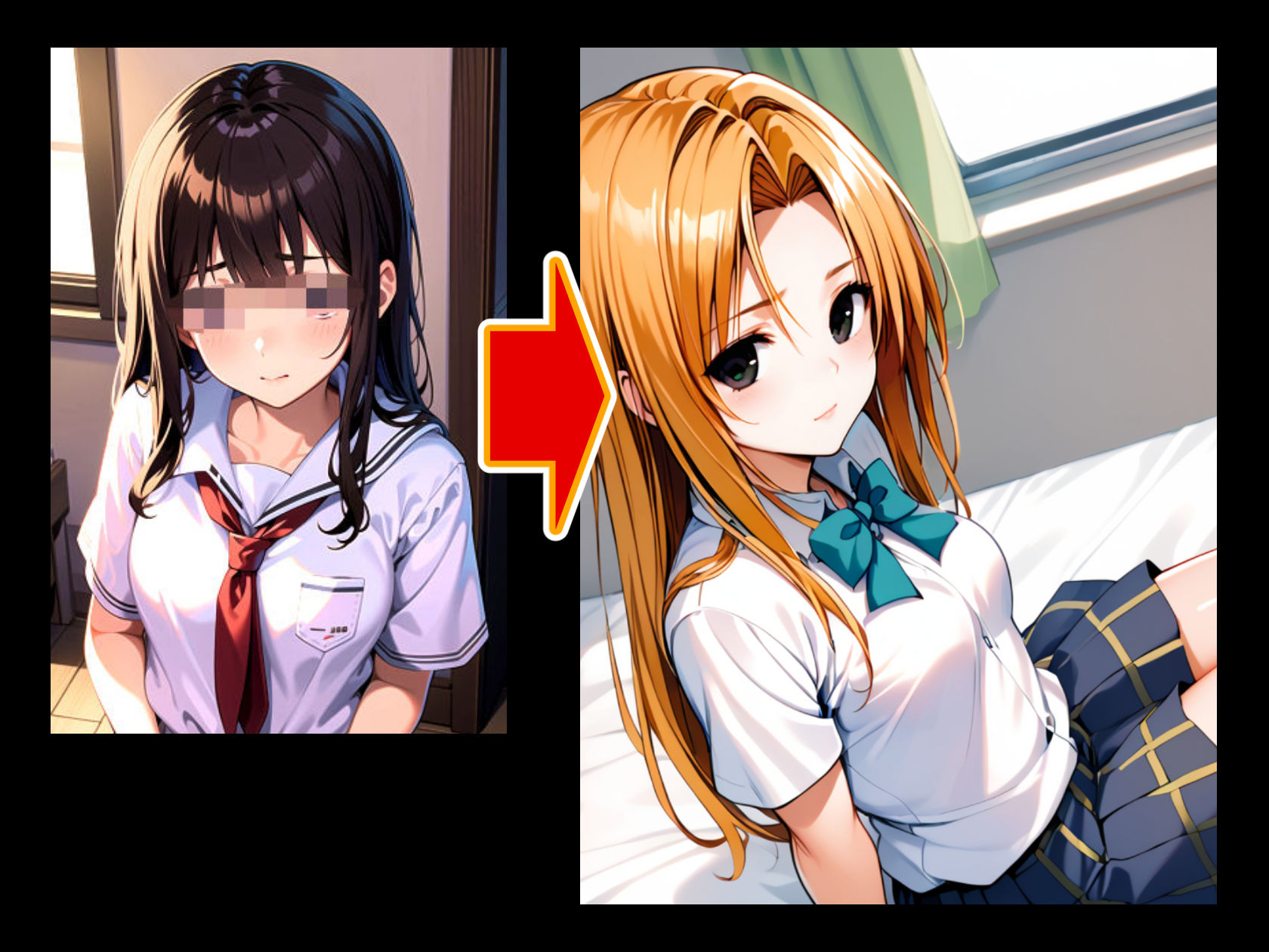 サンプル画像2:【アップデート版】はじめてのフェラチオ(変態乾燥肌) [d_449024]