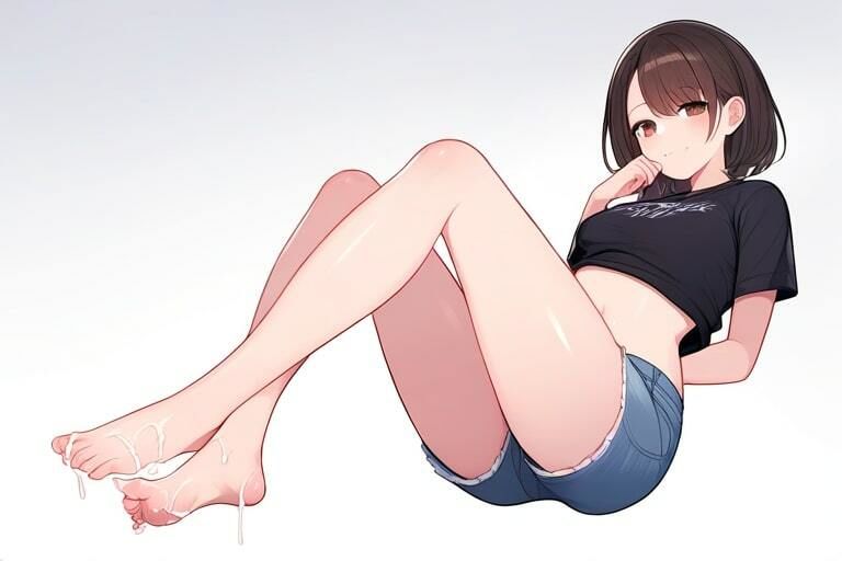 サンプル画像1:不思議ちゃんな後輩は何言っても引かない〜足コキなんて初めてです〜(晴耕雨読) [d_449078]