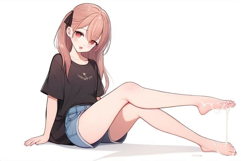 サンプル画像2:不思議ちゃんな後輩は何言っても引かない〜足コキなんて初めてです〜(晴耕雨読) [d_449078]