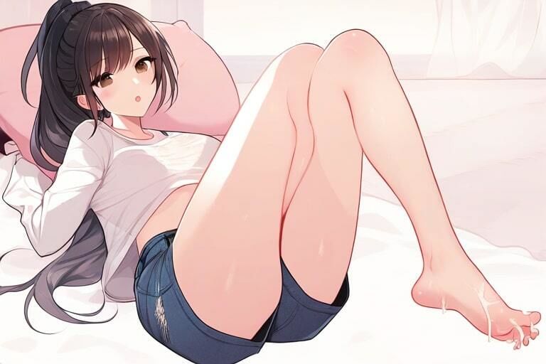 サンプル画像4:不思議ちゃんな後輩は何言っても引かない〜足コキなんて初めてです〜(晴耕雨読) [d_449078]