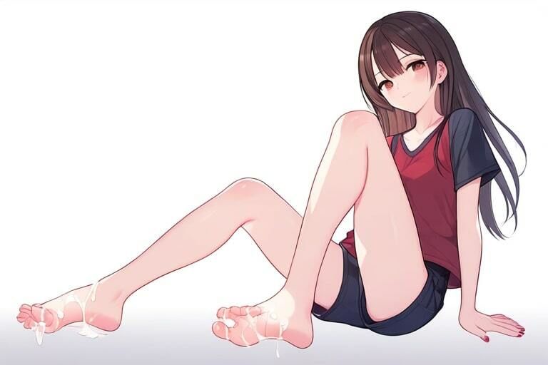 サンプル画像5:不思議ちゃんな後輩は何言っても引かない〜足コキなんて初めてです〜(晴耕雨読) [d_449078]