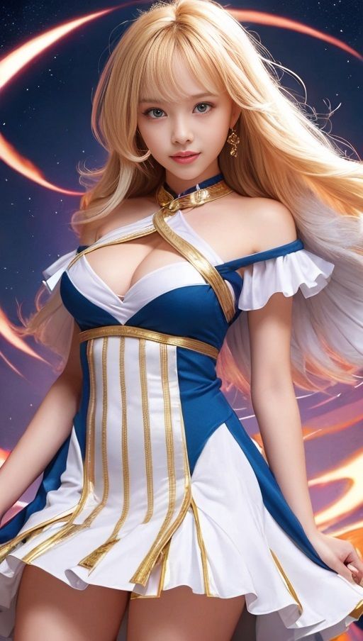 サンプル画像1:ドレスでパシャリ写真集(666のAI美女倶楽部) [d_449083]