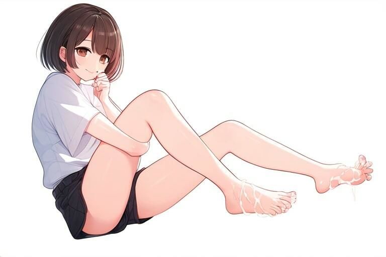 サンプル画像1:生意気後輩を足コキでわからせる〜どっちが先にイクか勝負〜(晴耕雨読) [d_449099]