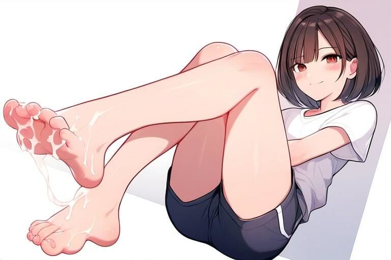 サンプル画像3:生意気後輩を足コキでわからせる〜どっちが先にイクか勝負〜(晴耕雨読) [d_449099]