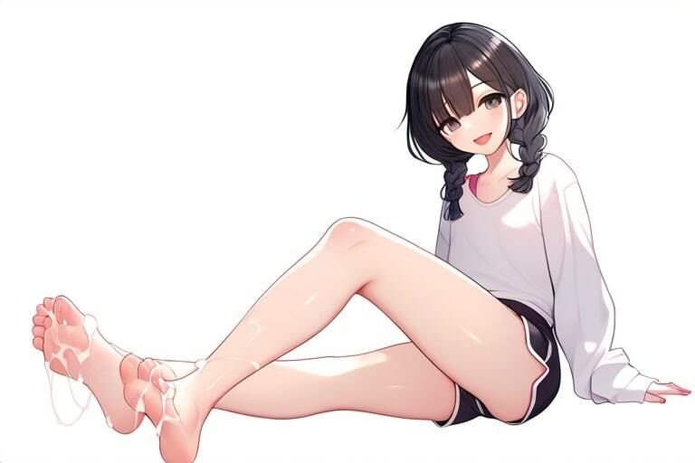 サンプル画像5:生意気後輩を足コキでわからせる〜どっちが先にイクか勝負〜(晴耕雨読) [d_449099]