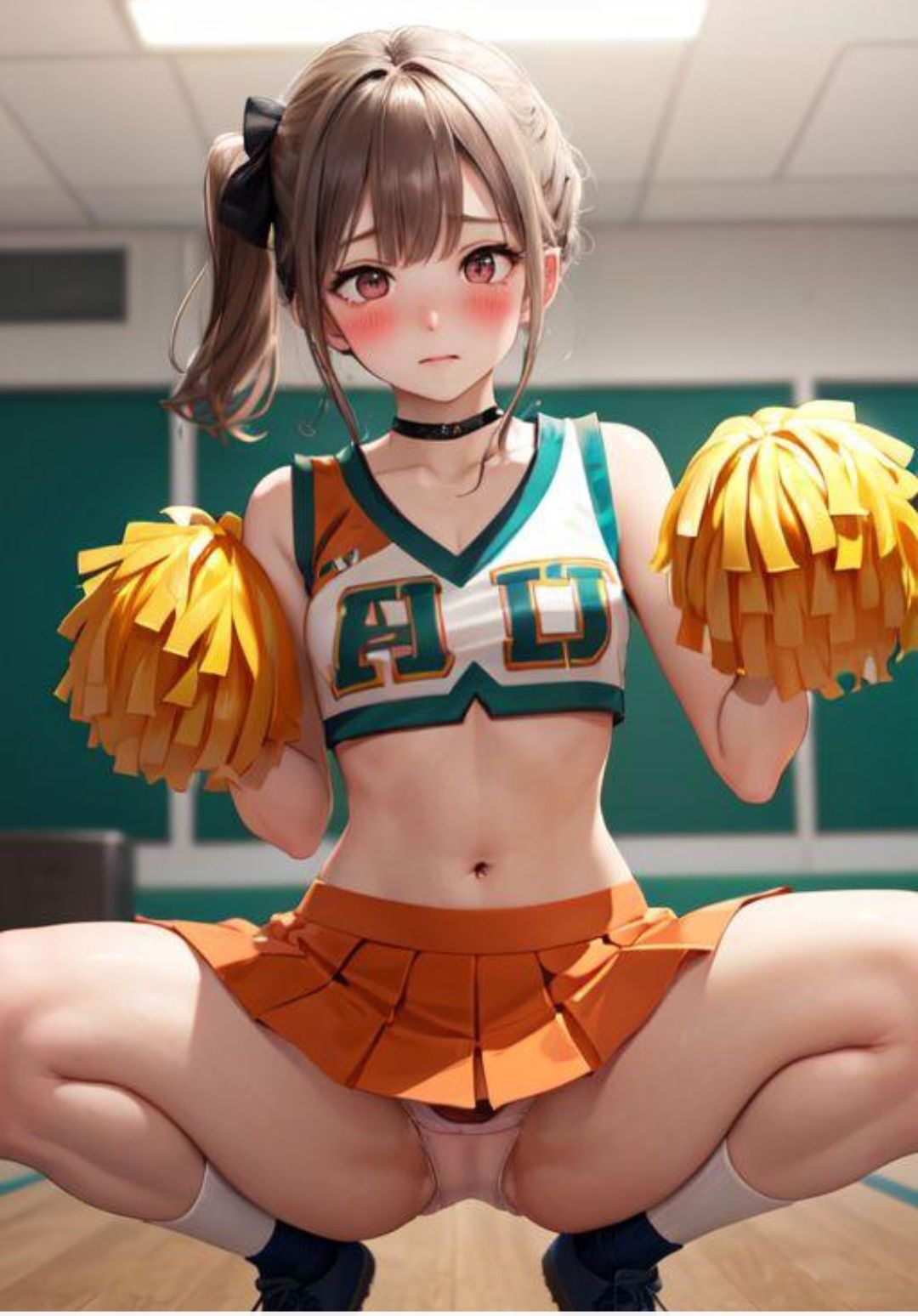 サンプル画像1:JK羞恥クライシス 263枚(AI kawaii girl) [d_449100]