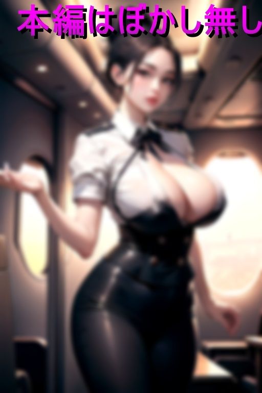 サンプル画像2:巨乳CAの濃厚性接待 極上変態エアライン(平塚大和) [d_449157]