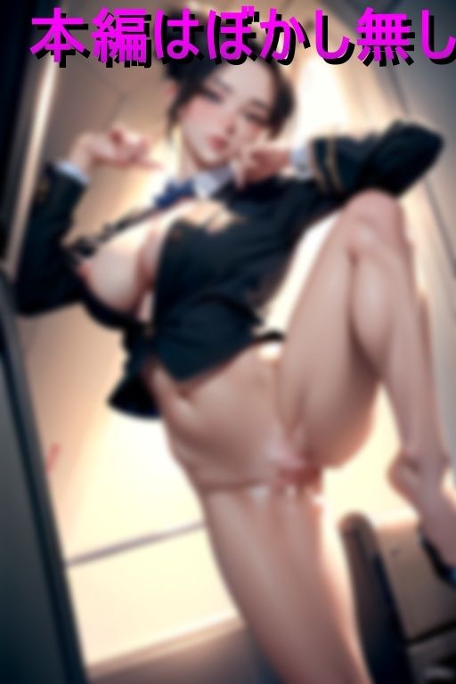 サンプル画像5:巨乳CAの濃厚性接待 極上変態エアライン(平塚大和) [d_449157]