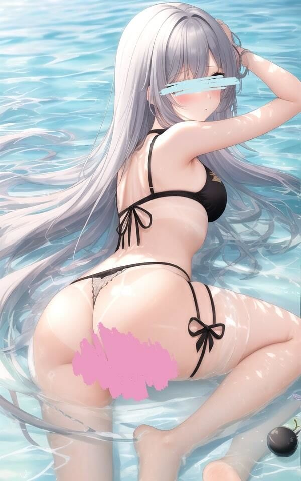 サンプル画像5:セクシーなビキニ娘(天然アワビ) [d_449168]