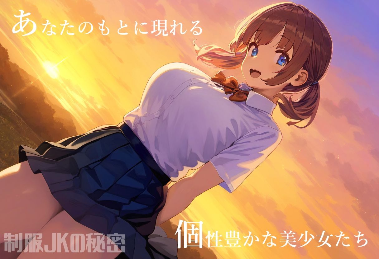 サンプル画像1:制服JKの秘密〜あなた専用のおま〇こにしてください3〜(オリオンオニオン) [d_449171]