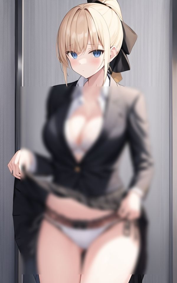 サンプル画像2:社長秘書のエッチな下着(淫乱騎士) [d_449214]