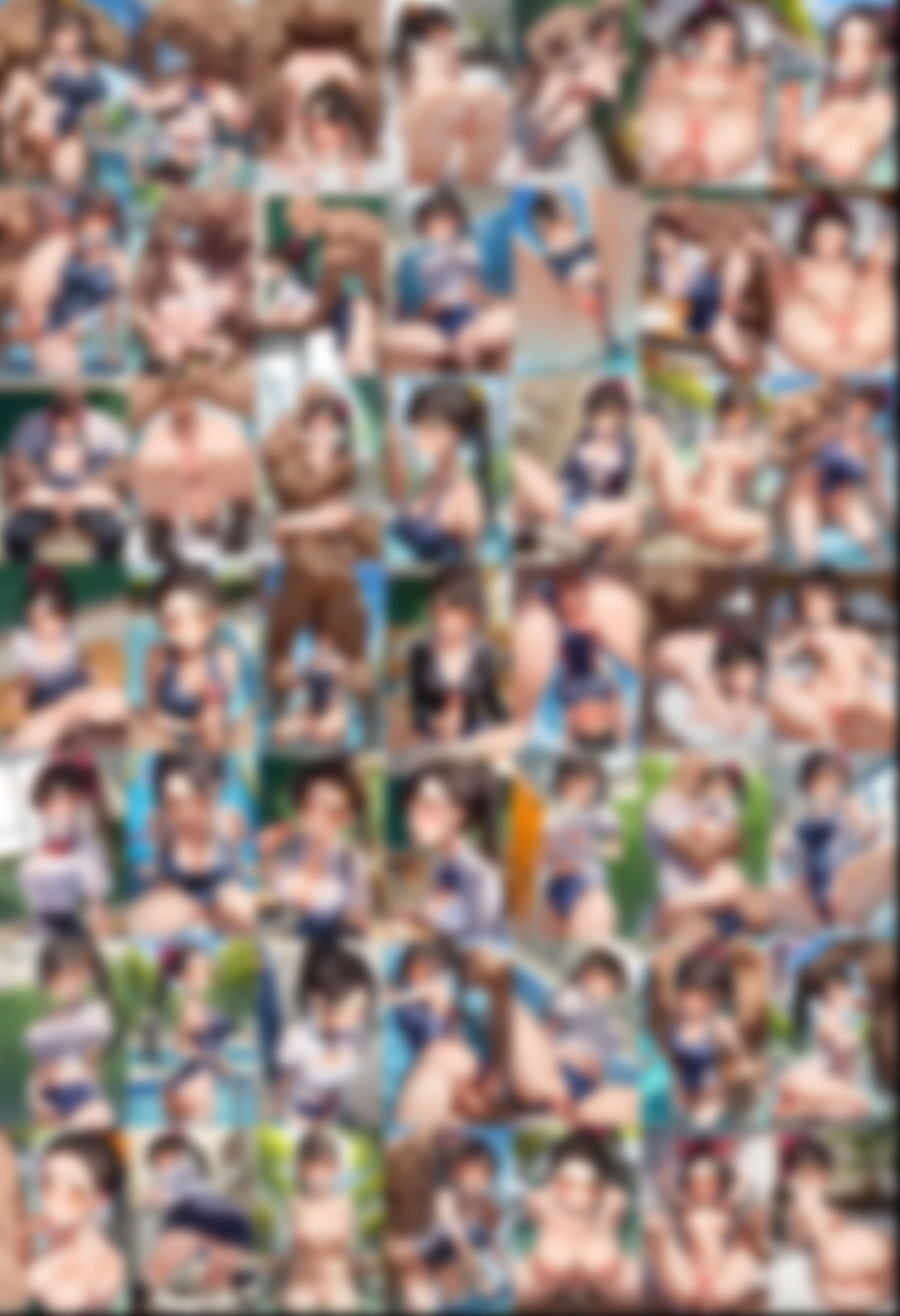 サンプル画像4:黒髪ポニーテール少女の日常 〜巨乳編〜(強調ロータリー) [d_449219]