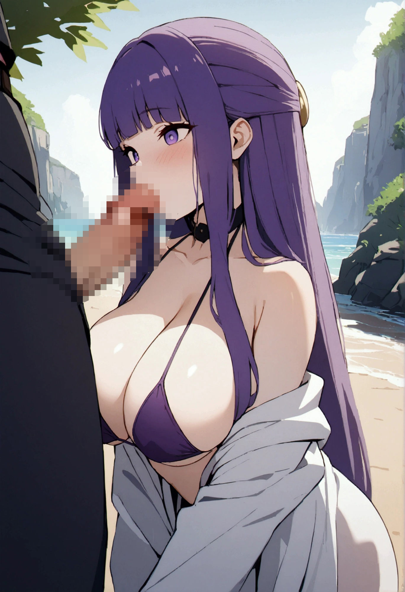 サンプル画像2:フェルンちゃんとNTRセックス(汁なし担々麺) [d_449240]