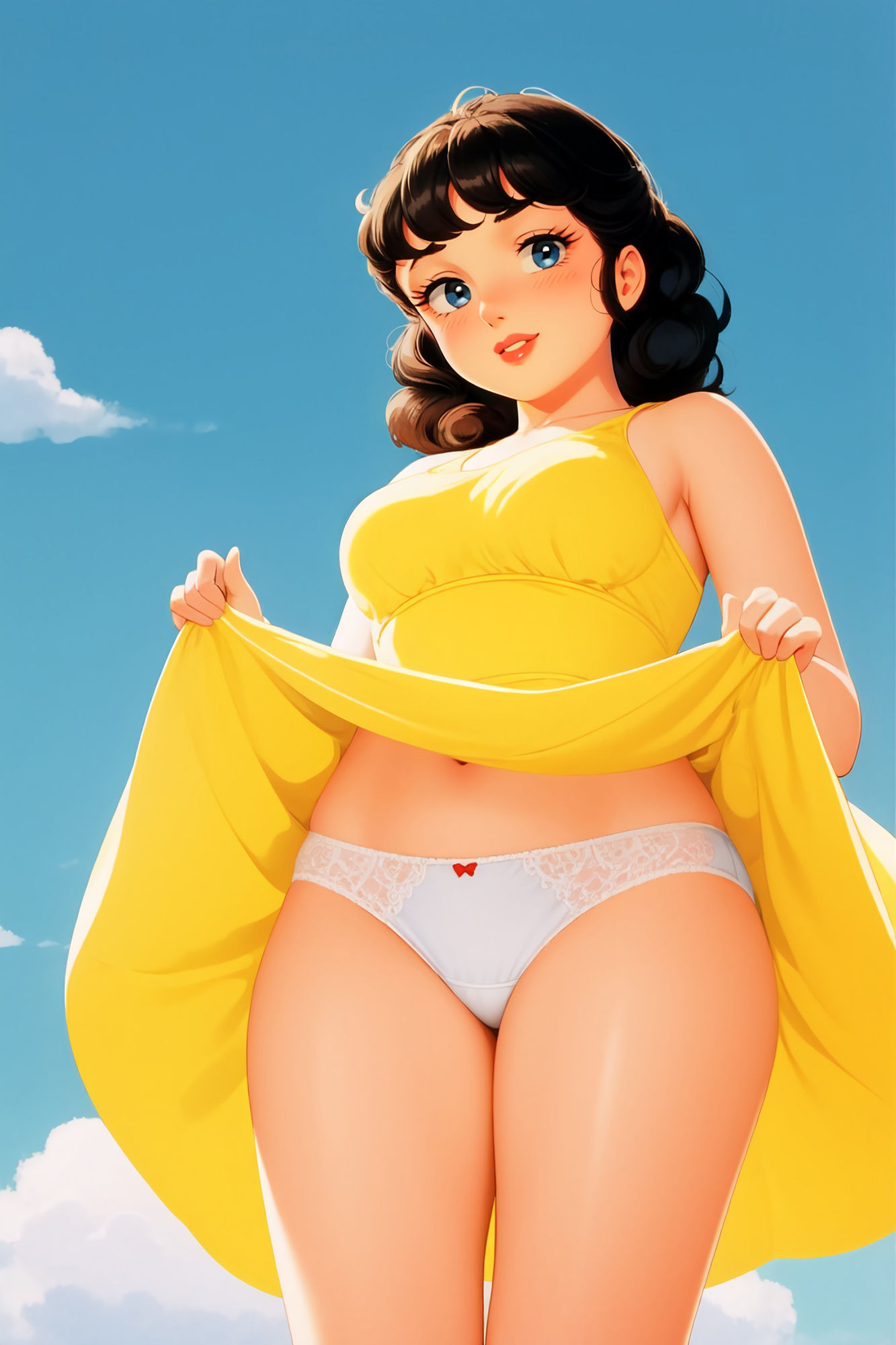 サンプル画像2:お天気ぱんつ。 〜青空パンチラ〜(Francia) [d_449307]