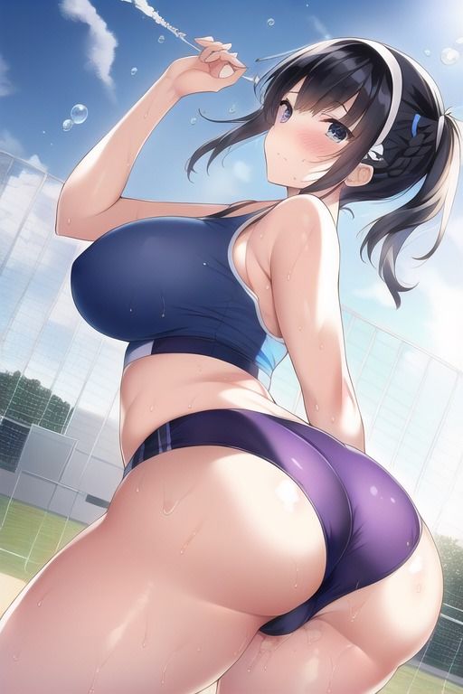 サンプル画像2:ケツデカスポーツウェアの怪異(潮吹きジョニー) [d_449354]