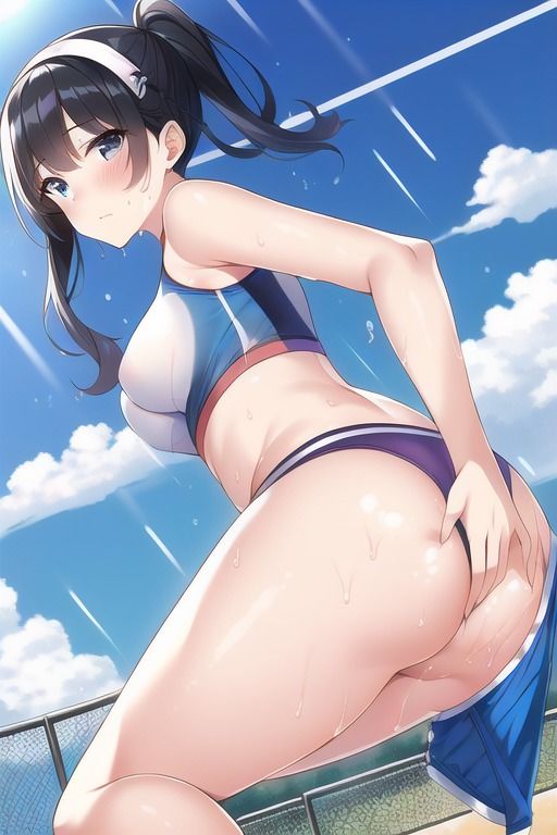 サンプル画像3:ケツデカスポーツウェアの怪異(潮吹きジョニー) [d_449354]