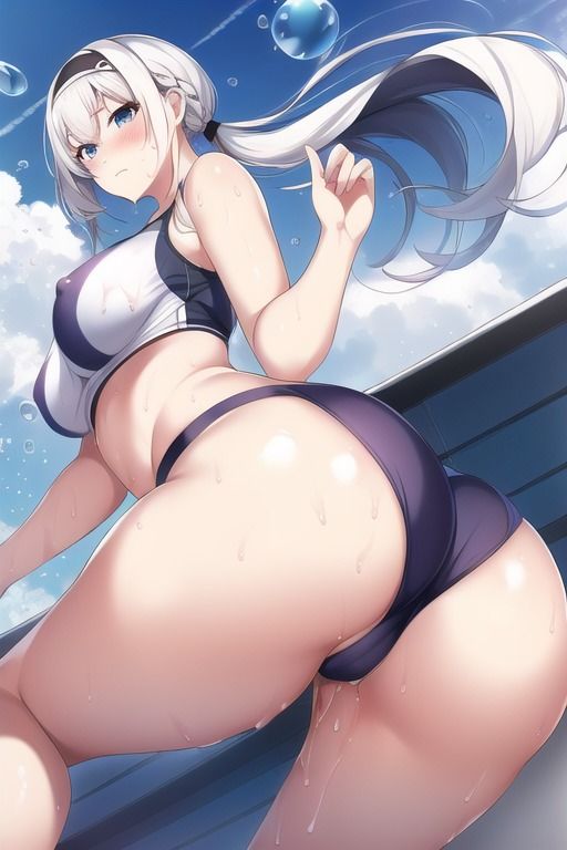 サンプル画像4:ケツデカスポーツウェアの怪異(潮吹きジョニー) [d_449354]