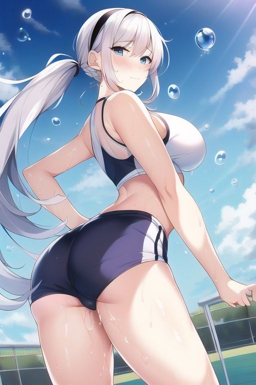 サンプル画像5:ケツデカスポーツウェアの怪異(潮吹きジョニー) [d_449354]