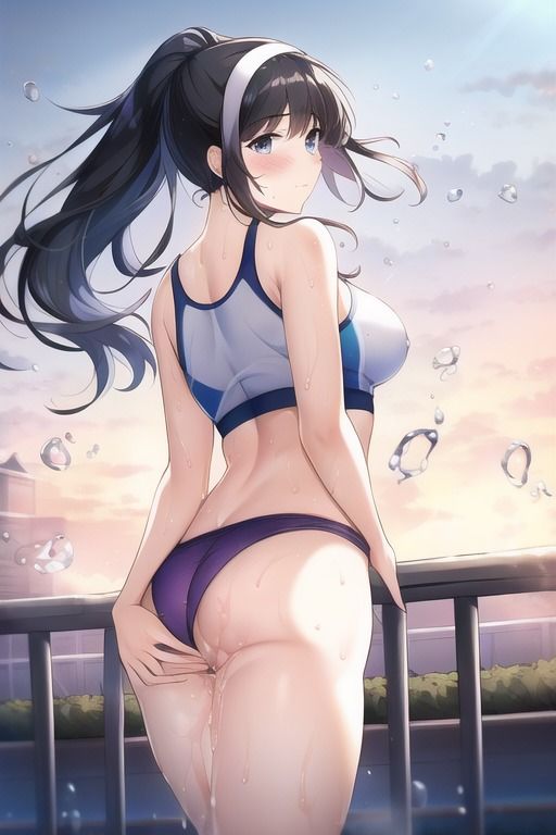 サンプル画像6:ケツデカスポーツウェアの怪異(潮吹きジョニー) [d_449354]