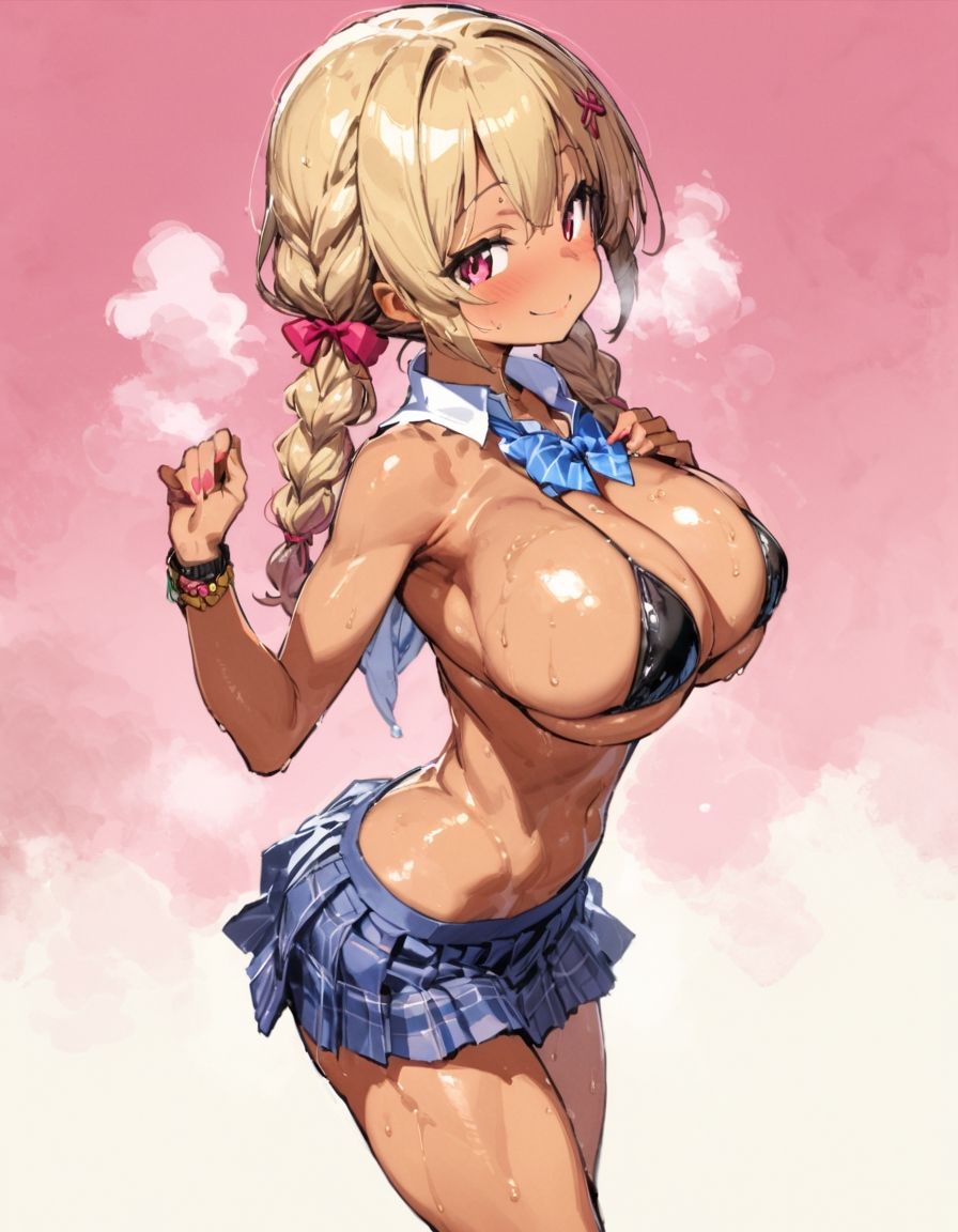 サンプル画像1:スケベJKギャルの誘惑(アップルピーチ) [d_449380]