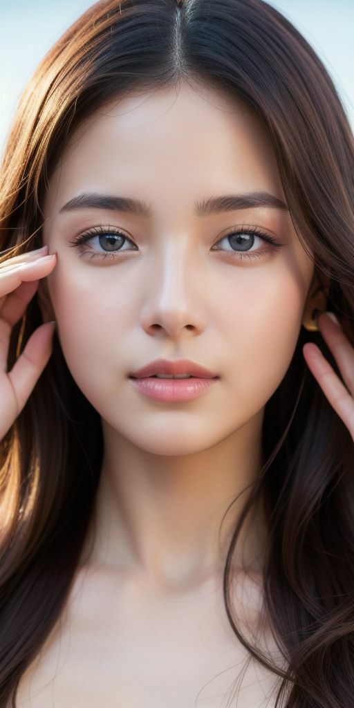 サンプル画像1:.顔面偏差値80オーバー！！】元ご当地アイドル 新婚奥様26歳 濃厚ベロチューで痴女スイッチオン！(マイキ) [d_449405]