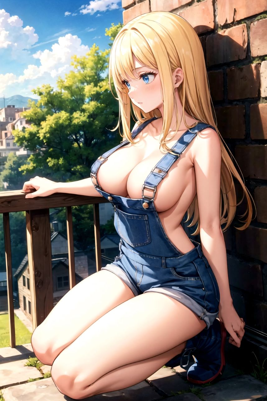 サンプル画像3:金髪ロングちゃんと牧場でイチャラブSEX(aru’s art studio) [d_449474]