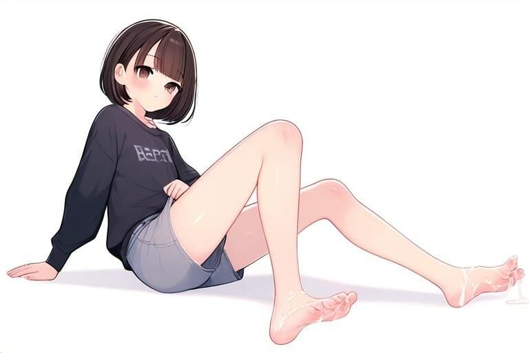 サンプル画像1:ケーキおごるから足コキして〜妹におねだりきいてもらう〜(晴耕雨読) [d_449498]