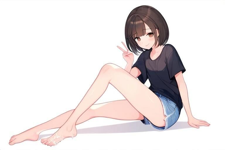 サンプル画像2:ケーキおごるから足コキして〜妹におねだりきいてもらう〜(晴耕雨読) [d_449498]