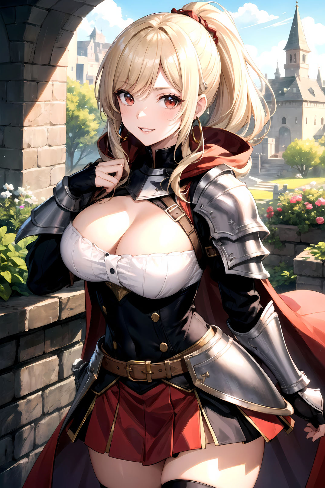 サンプル画像1:姫騎士たちの花園(aru’s art studio) [d_449516]