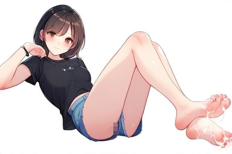 サンプル画像2:ツーサイドアップな女の子の足〜枯れるまでぶっかけまくる〜(晴耕雨読) [d_449544]