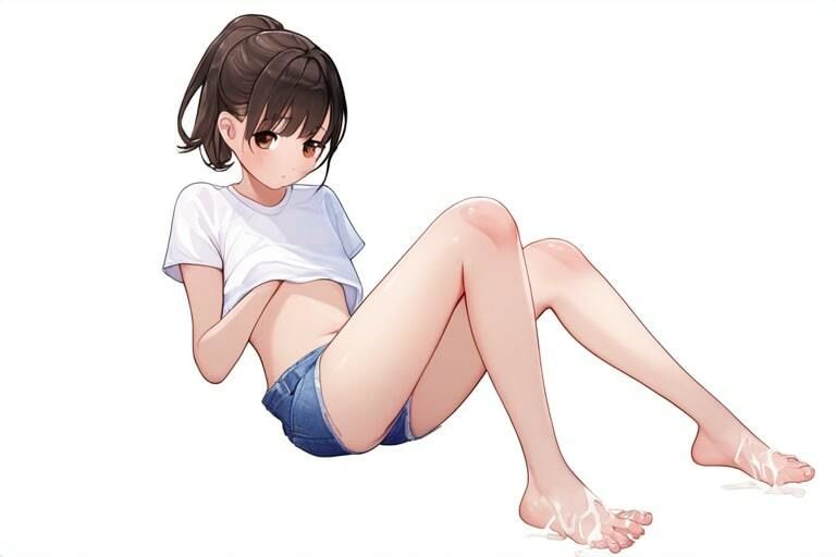 サンプル画像3:清楚なカノジョとエッチする〜見下し足コキ始めました〜(晴耕雨読) [d_449545]