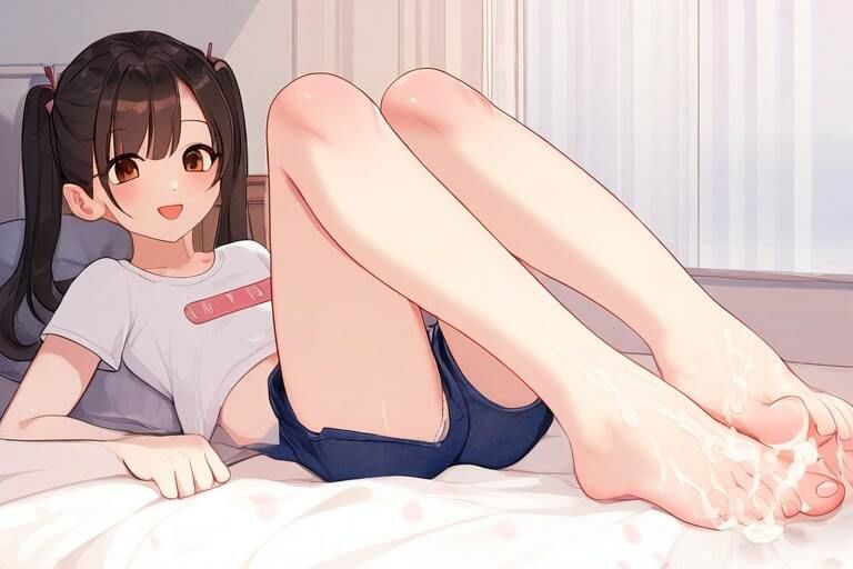 サンプル画像3:小悪魔なツインテ女子の病み堕ち足コキ〜ねーえ、わたしのこと好き？〜(晴耕雨読) [d_449552]