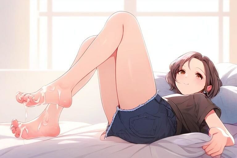 ヤンデレな幼なじみに見せてもらう〜性欲を足コキで処理する〜のサンプル画像 6