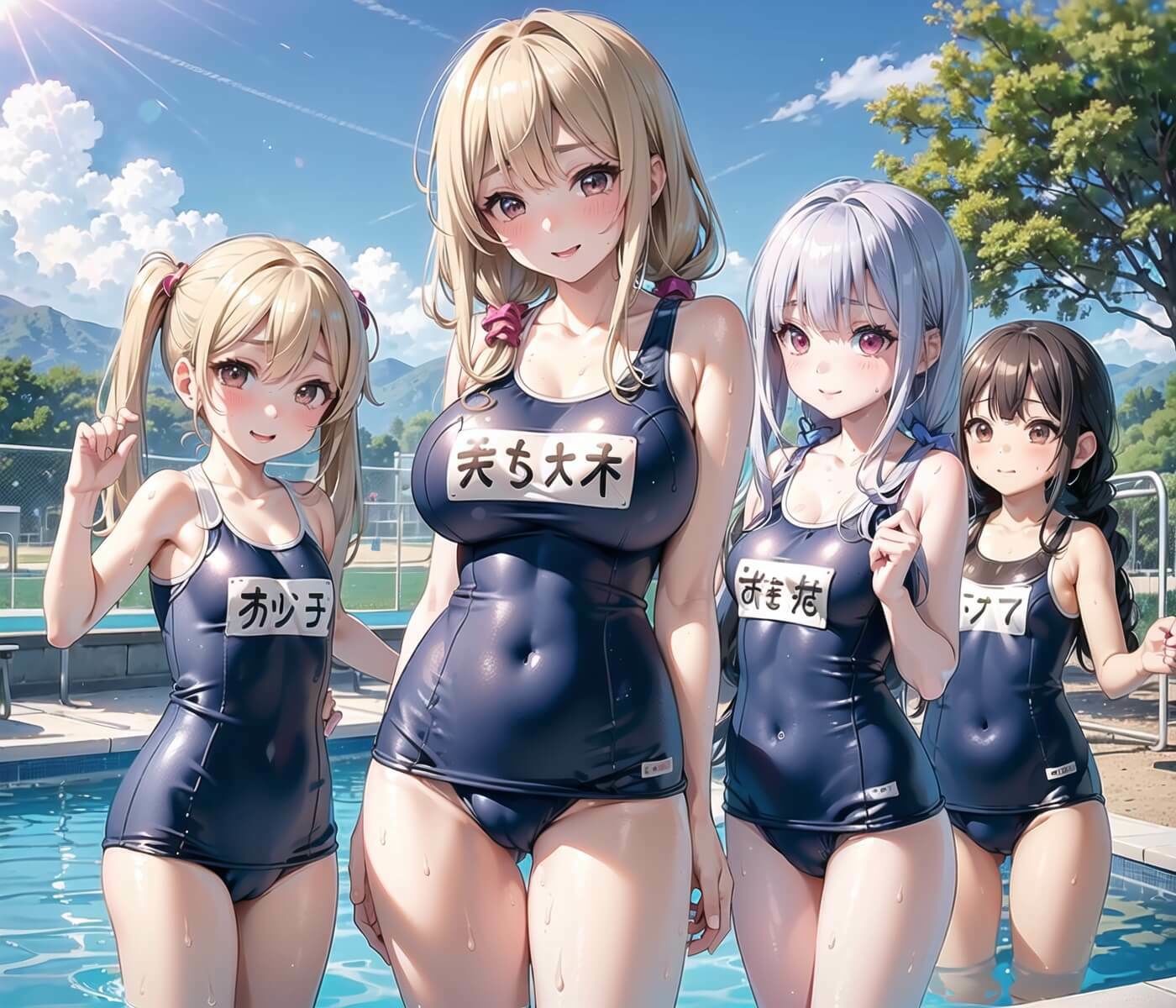 サンプル画像2:従順！水泳部員にたっぷり中出し〜秘密の特訓〜2【豪華CG227枚収録】(エメラルドの館) [d_449637]