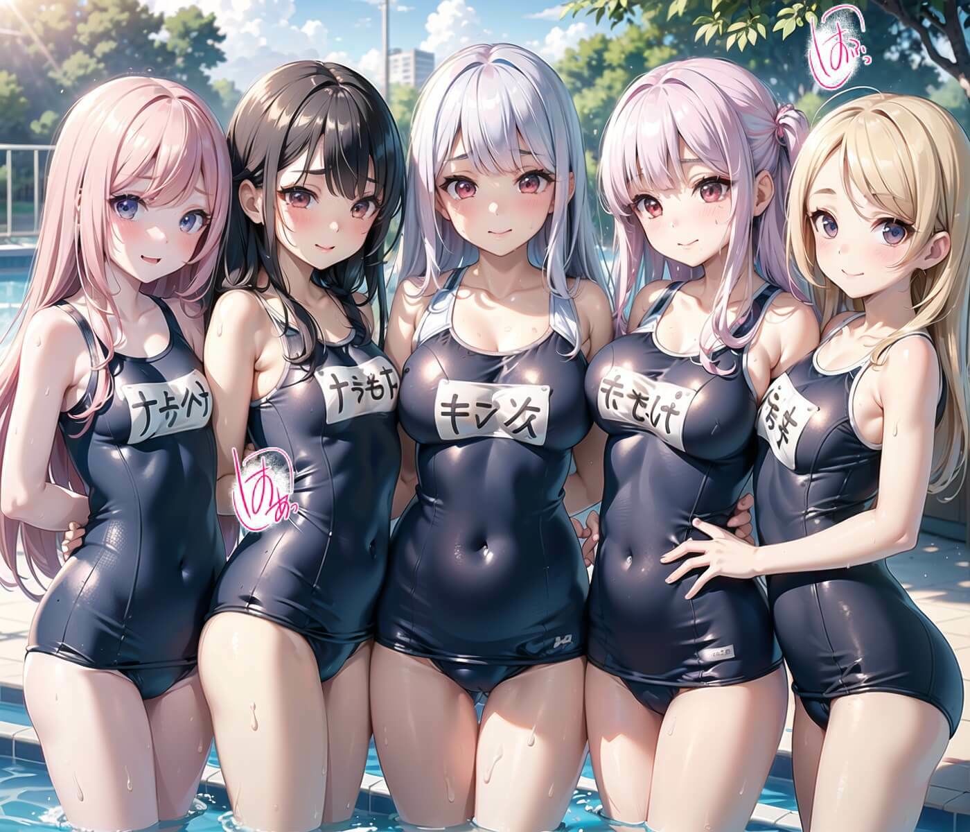 サンプル画像2:従順！水泳部員にたっぷり中出し〜秘密の特訓〜3【豪華CG227枚収録】(エメラルドの館) [d_449638]