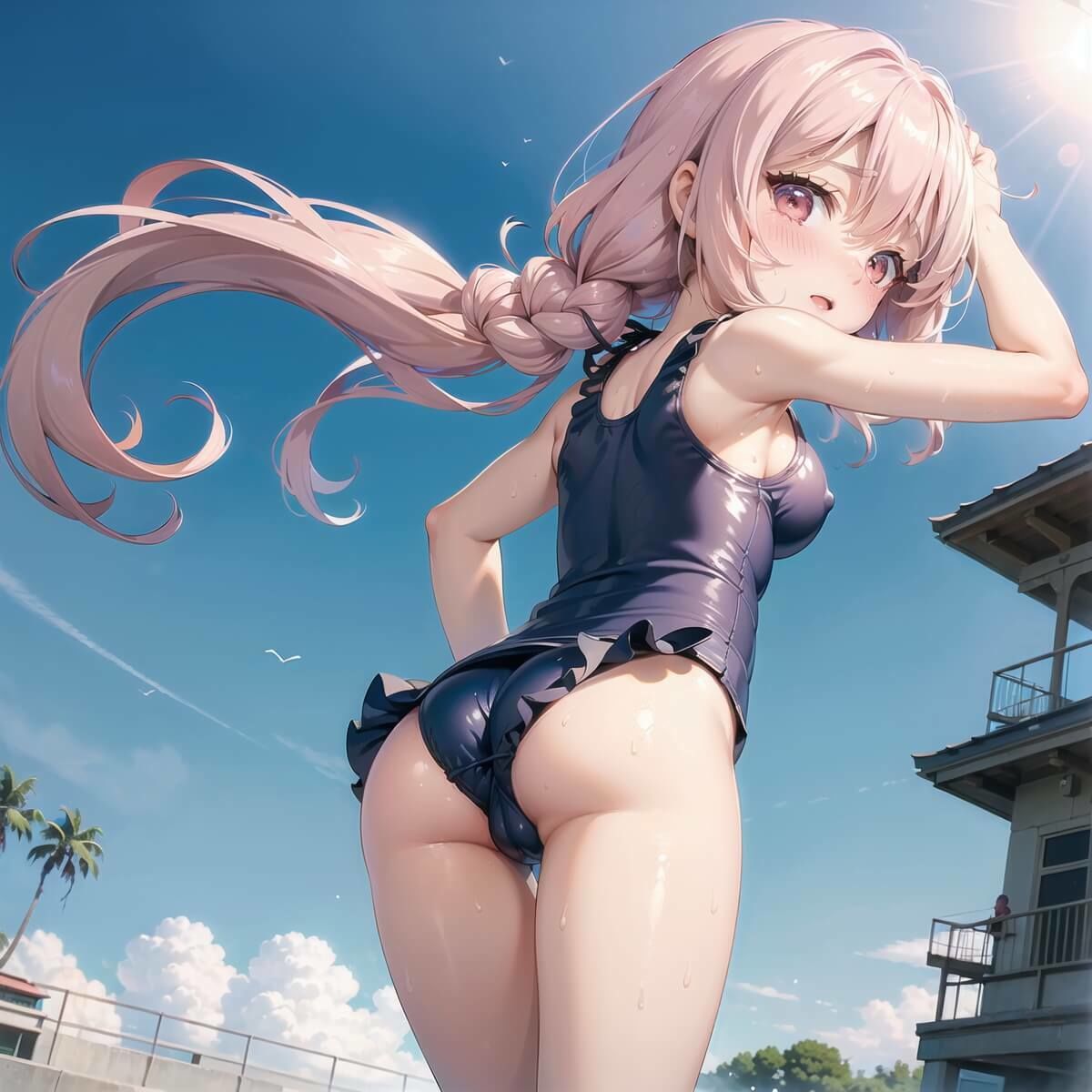 サンプル画像3:従順！水泳部員にたっぷり中出し〜秘密の特訓〜3【豪華CG227枚収録】(エメラルドの館) [d_449638]