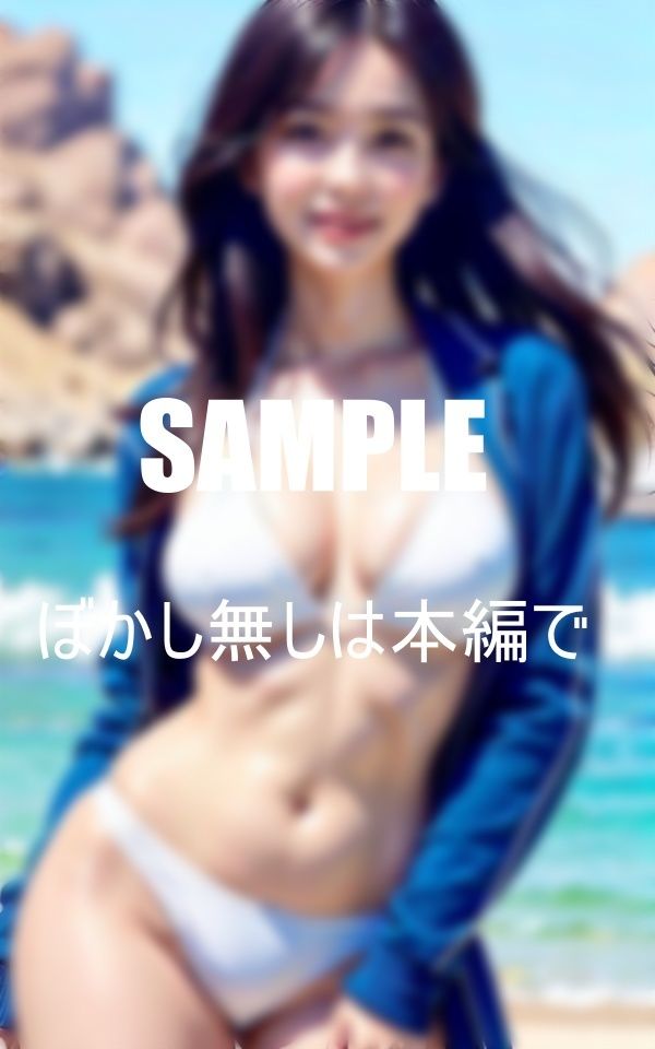 サンプル画像3:マイクロビキニの女の子たちの写真集(AI美女LABO.12) [d_449668]